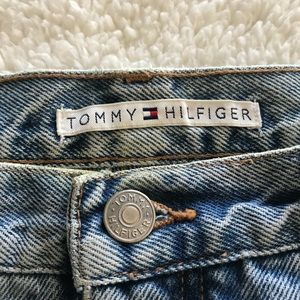 tommy hilfiger denim skirt
